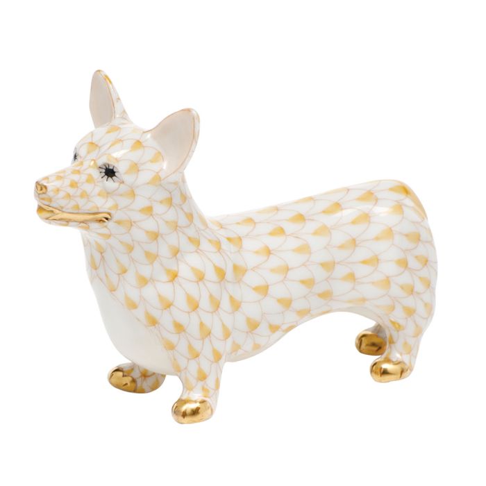 Herend Decorative Corgi - Butterscotch