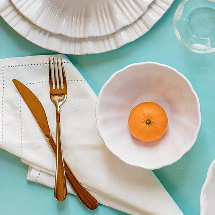 Vietri Bari Cereal Bowl - White