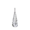 Simon Pearce Silver Leaf 14” Evergreen