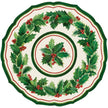 Hester & Cook Holiday Holly China Die-Cut Placemat