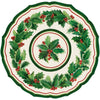 Hester & Cook Holiday Holly China Die-Cut Placemat