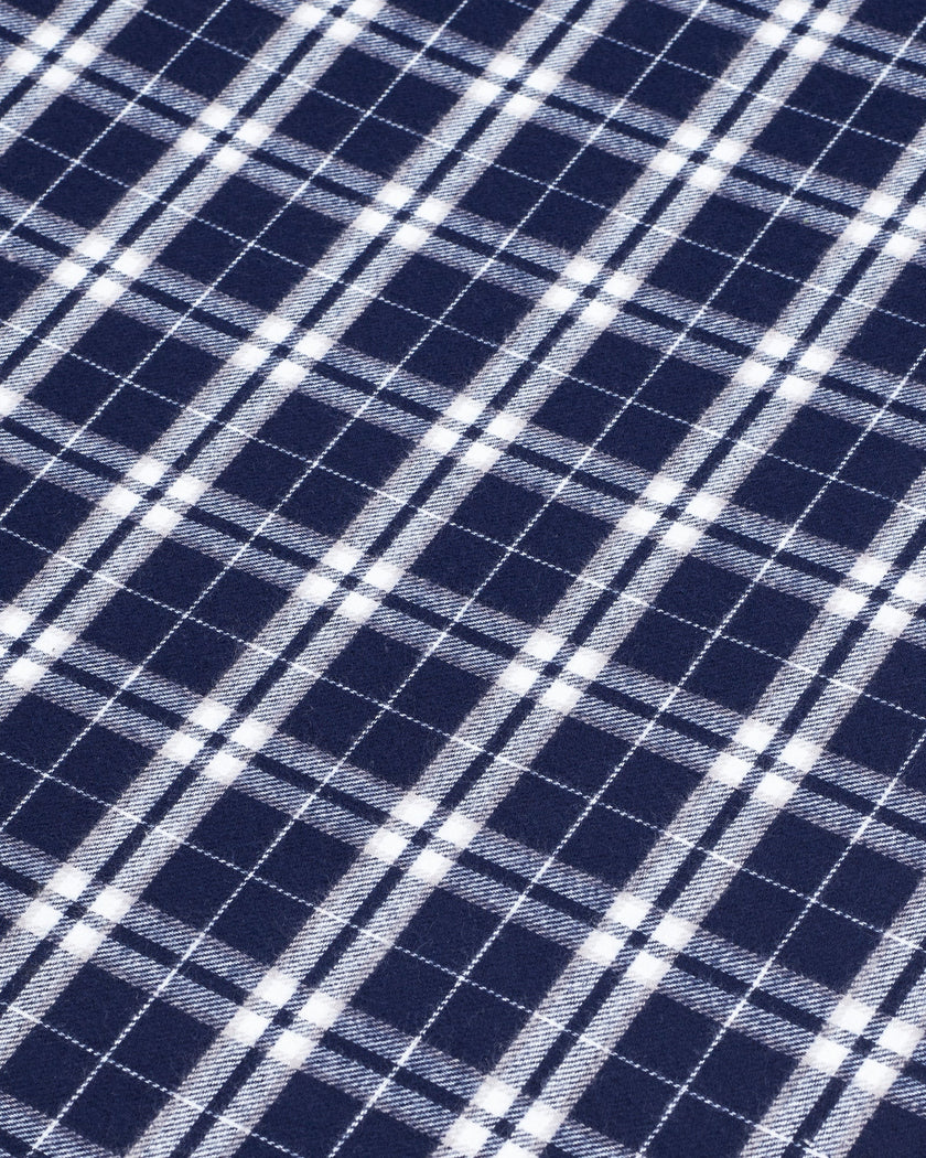 Petite Plume Flannel Bed Sheets - Oxford Tartan