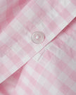 Petite Plume Luxe Premium Cotton Duvet - Pink Gingham