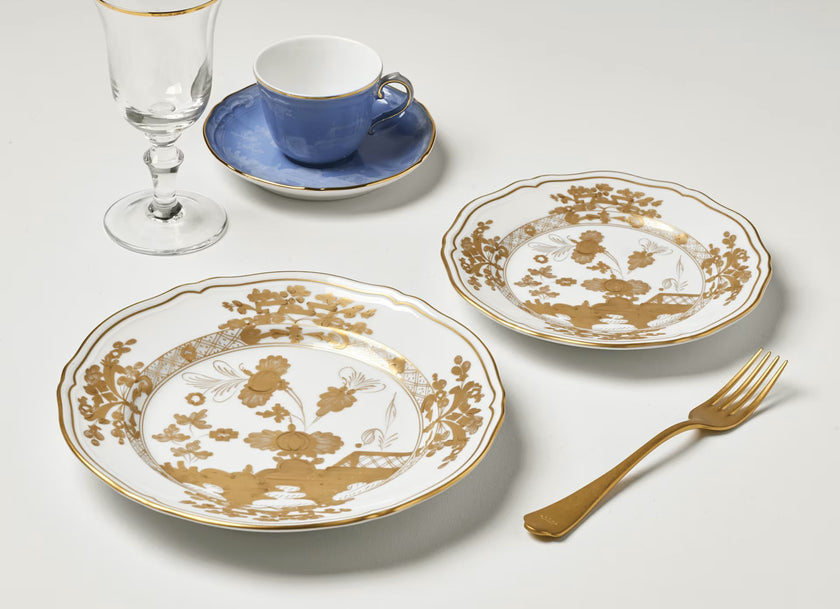 Ginori Oriente Italiano Flat Bread Plate - Aurum
