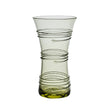 Juliska Ella 9” Corset Vase - Green