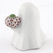Herend Decorative Ghost with Pumpkin - Chocolate