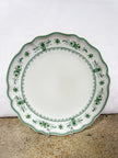Costa Nova Vila Dinner Plate - White/Green