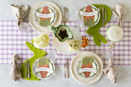 Hester & Cook Pom Pom Felt Placemat - Ivory