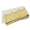 Vietri Tavola Scalloped Tablecloth - Yellow