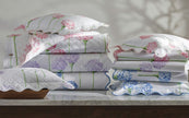Matouk Charlotte Duvet Cover - Azure