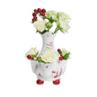 Juliska Winter Frolic Tulipiere 6” Vase - Ruby