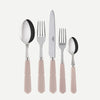 Sabre Gustave 5 piece flatware set - Taupe