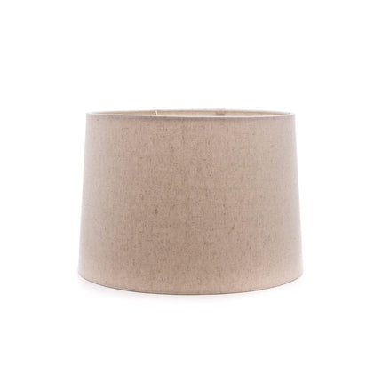 Simon Pearce Linen Barrel Shade - Natural - 13 inch