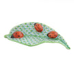 Herend Decorative Ladybugs on Leaf - Keylime