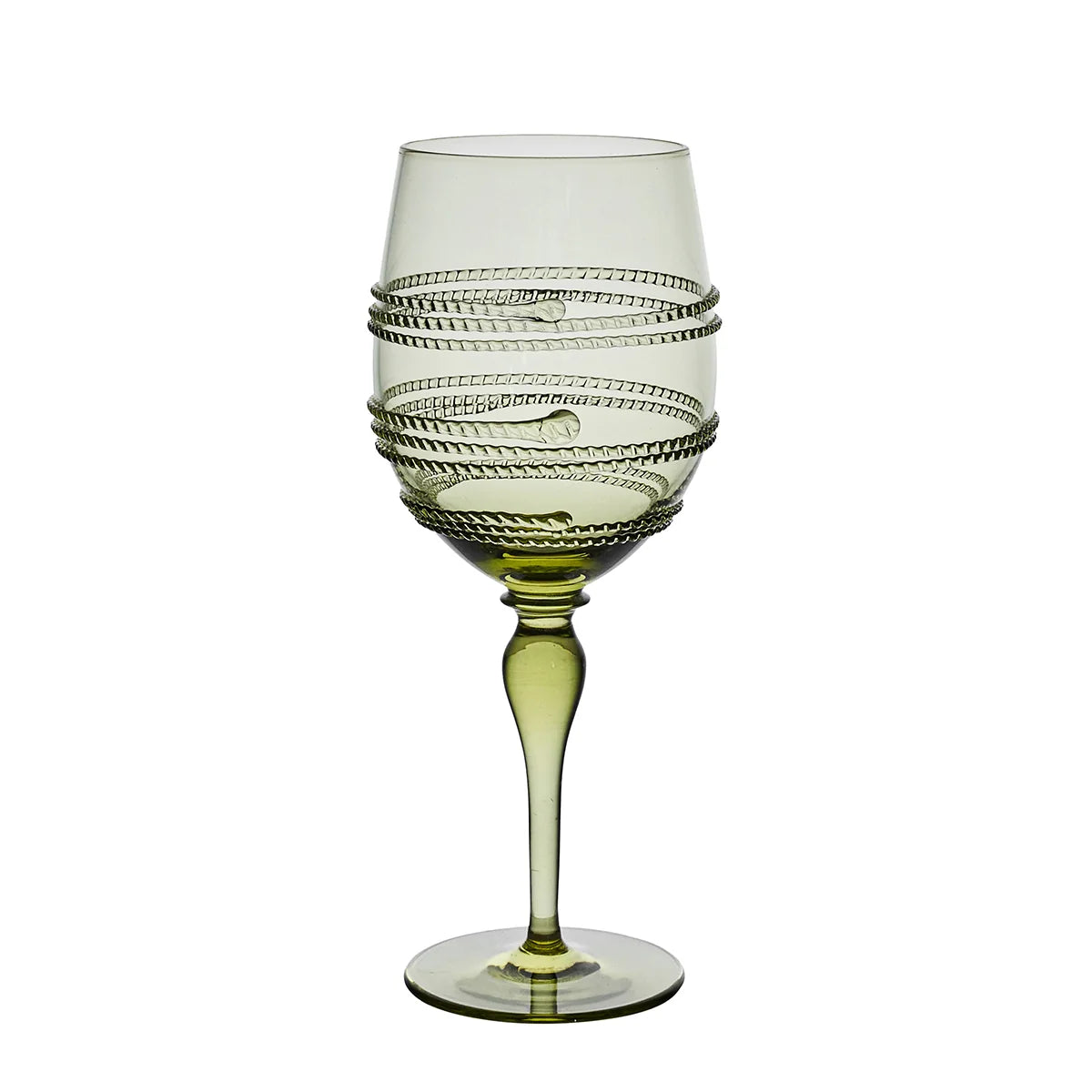 Juliska Ella Wine Glass - Green
