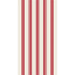 Hester & Cook Red Linen Stripe Paper Guest Napkins