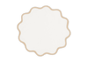 Matouk Scallop Edge Placemat - set of 4 - Oat