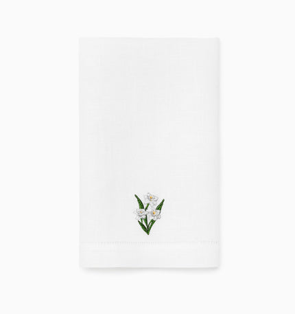 Sferra Fiorenza Guest Towel - Narcissus (December)