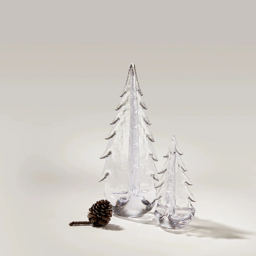 Simon Pearce Crackle 8” Evergreen