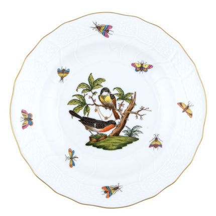 Herend Rothschild Bird Dessert Plate - #2