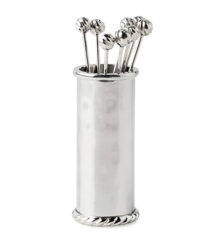 Juliska Graham Cocktail Pick and Holder