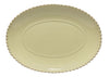 Costa Nova Pearl Oval Platter - Lily Green