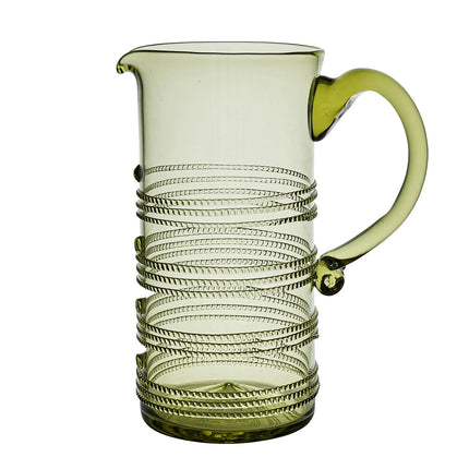 Juliska Ella Glass Pitcher - Green
