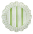 Juliska Cabana Stripe Seagrass Dessert/Salad Plate S/4 - Melamine