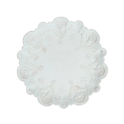 Juliska Berry & Thread Thistle Dessert/Salad Plate - Whitewash