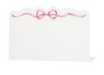 Hester & Cook Pink Bow Place Cards