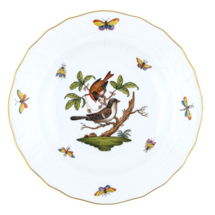 Herend Rothschild Bird Dessert Plate - #4