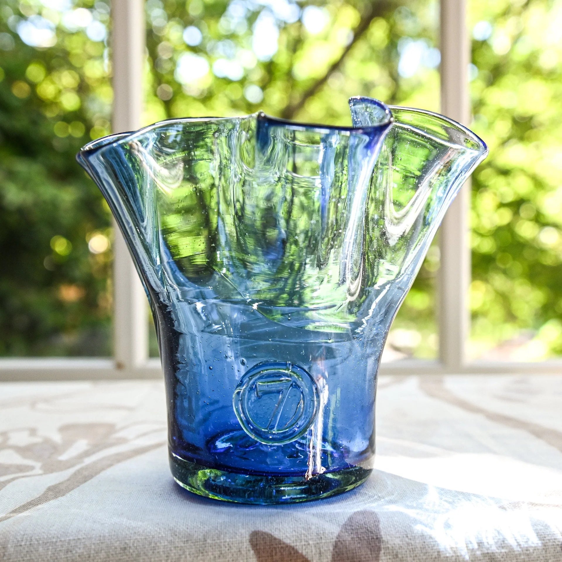 Half Past Seven Petite Leaf Vase (7” Stamp”)