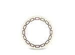 Ginori Catene Dinner Plate - Ebano