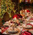Juliska Country Estate Winter Frolic Dinner Plate - Evergreen