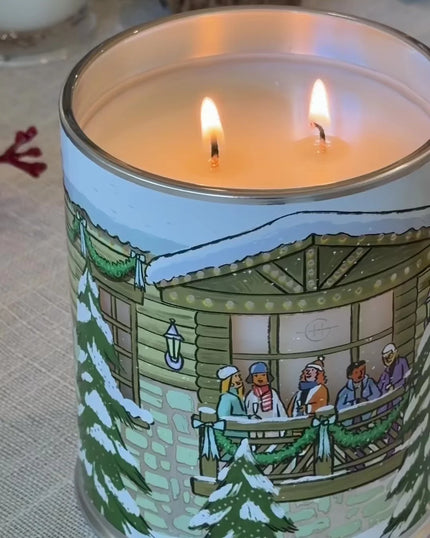 Glasshouse White Christmas Candle