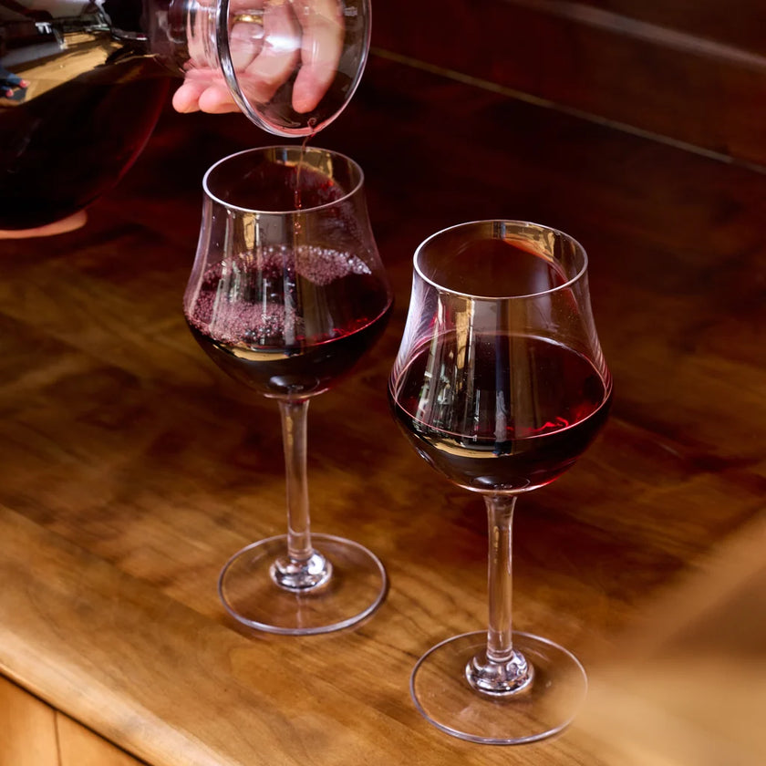 Simon Pearce Madison Wine Glasses - Set of 2