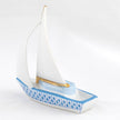 Herend Decorative Sailboat at Sea - Blue