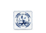 Ginori Oriente Italiano Small Square Plate - Indaco