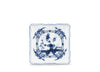Ginori Oriente Italiano Small Square Plate - Indaco