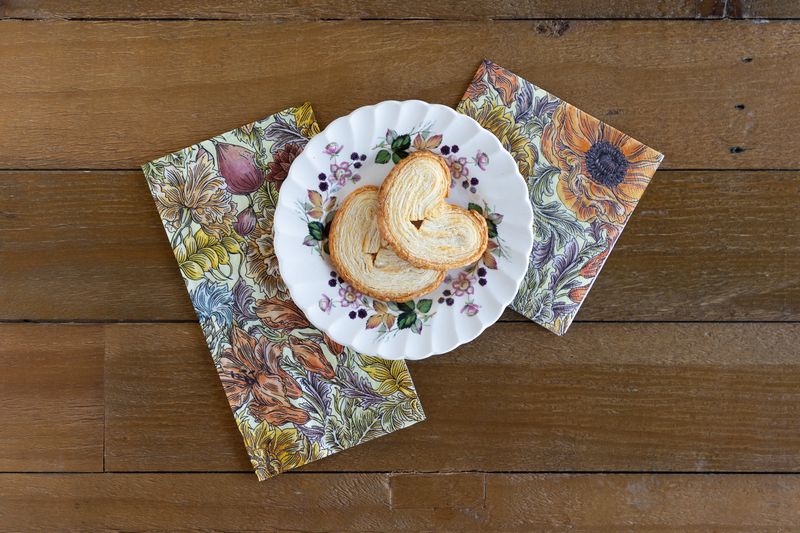 Hester & Cook Autumn Acanthus Paper Cocktail Napkins