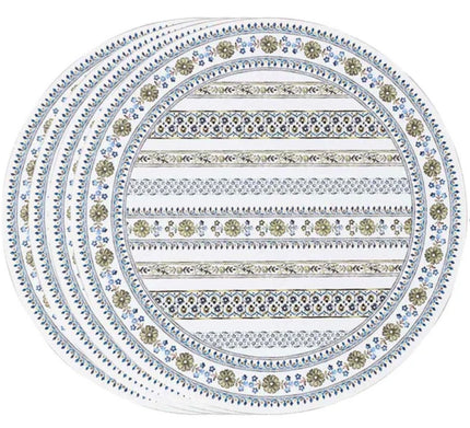Juliska Villa Seville Stripe S/4 Placemat - Green