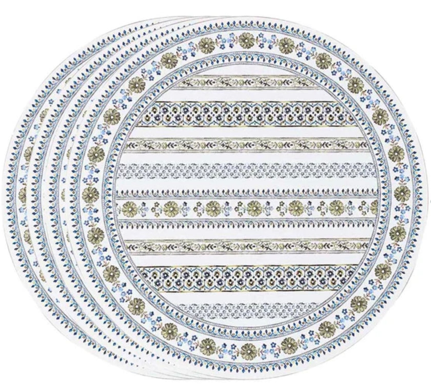 Juliska Villa Seville Stripe S/4 Placemat - Green