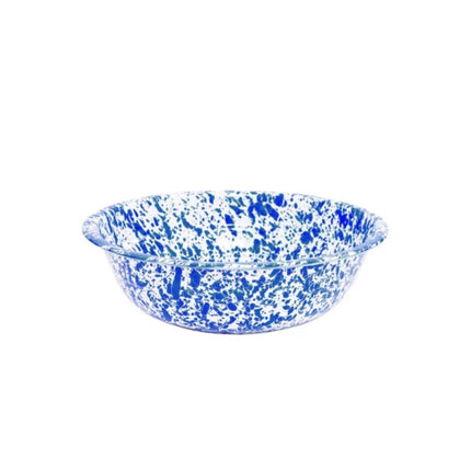 Crow Canyon Splatter Covered Small Basin - Blue