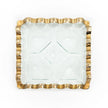 annieglass Ruffle Square Chip & Dip Tray