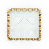 annieglass Ruffle Square Chip & Dip Tray