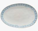 Costa Nova Brisa Oval Platter - Ria Blue