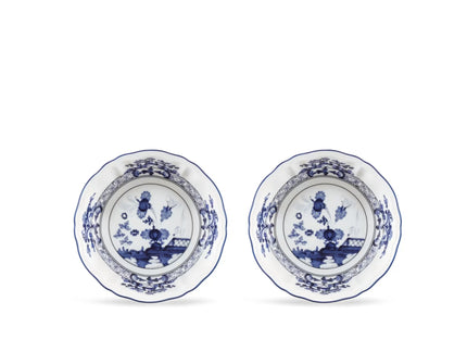 Ginori Oriente Italiano Large Bowls - Indaco (S/2)