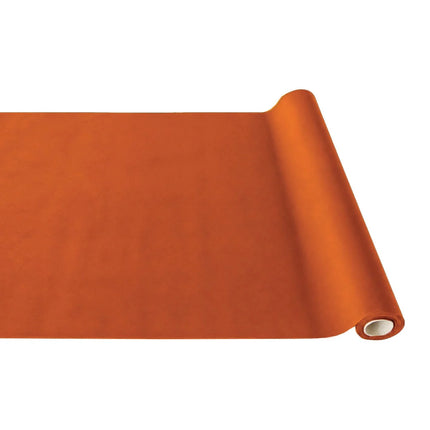 Hester & Cook Orange Flocked Table Runner