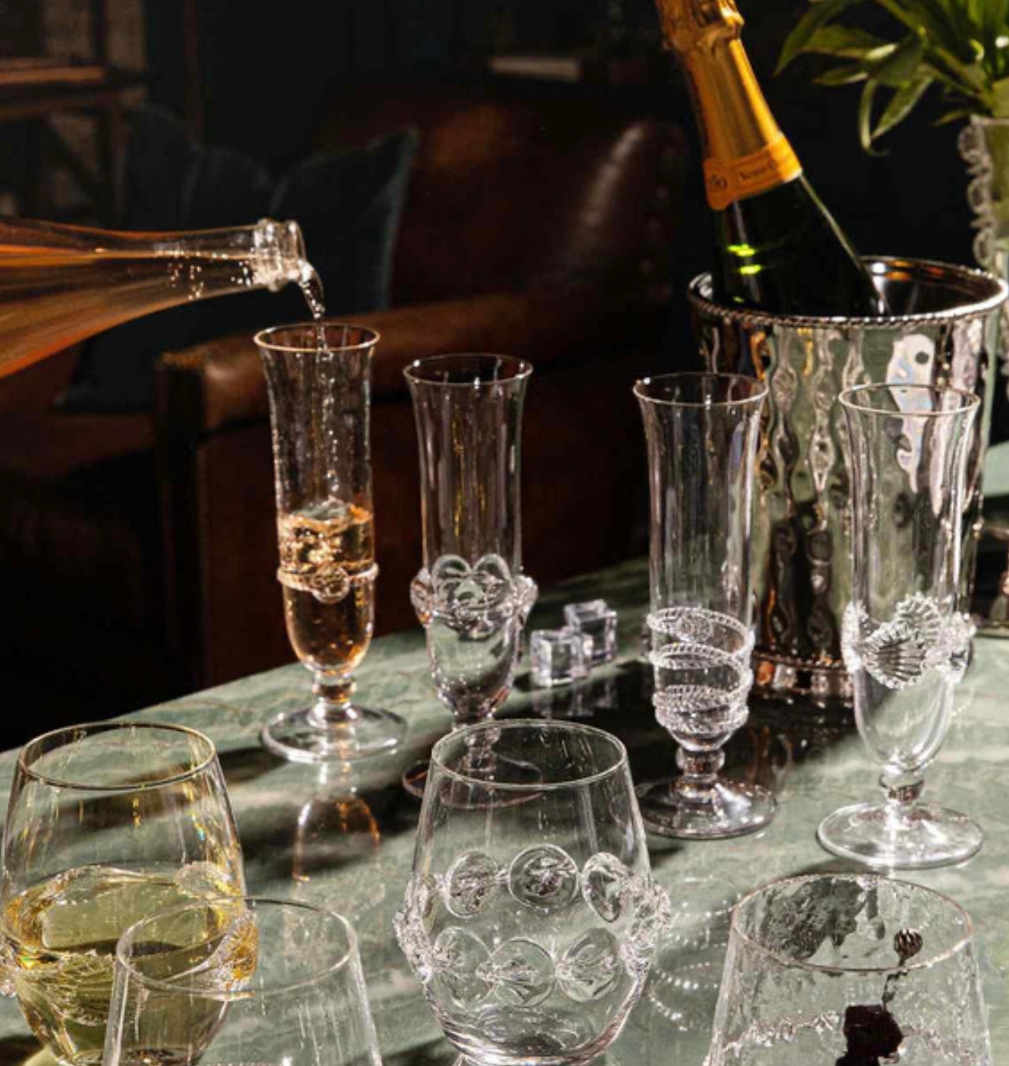 Juliska Heritage Flutes Set
