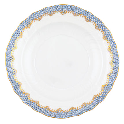 Herend Fishscale Salad Plate - Light Blue